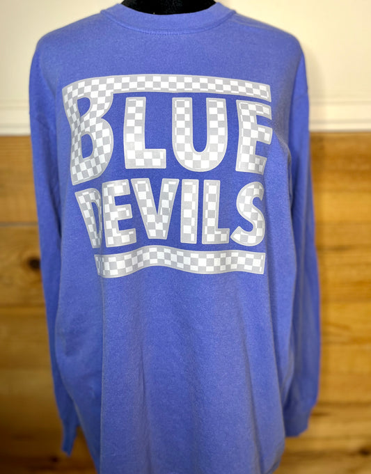 Checkered Blue Devils