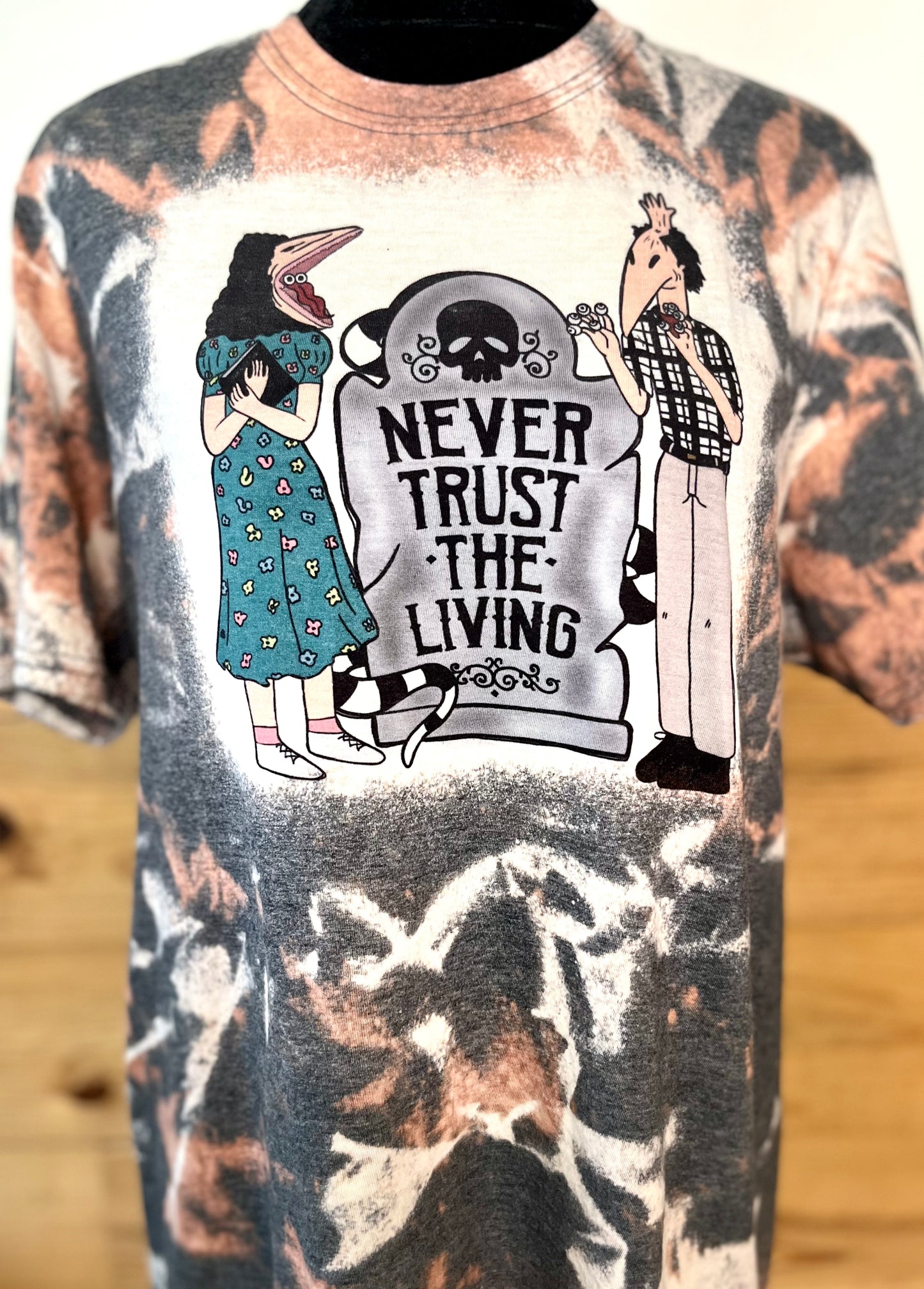 Never trust the Living