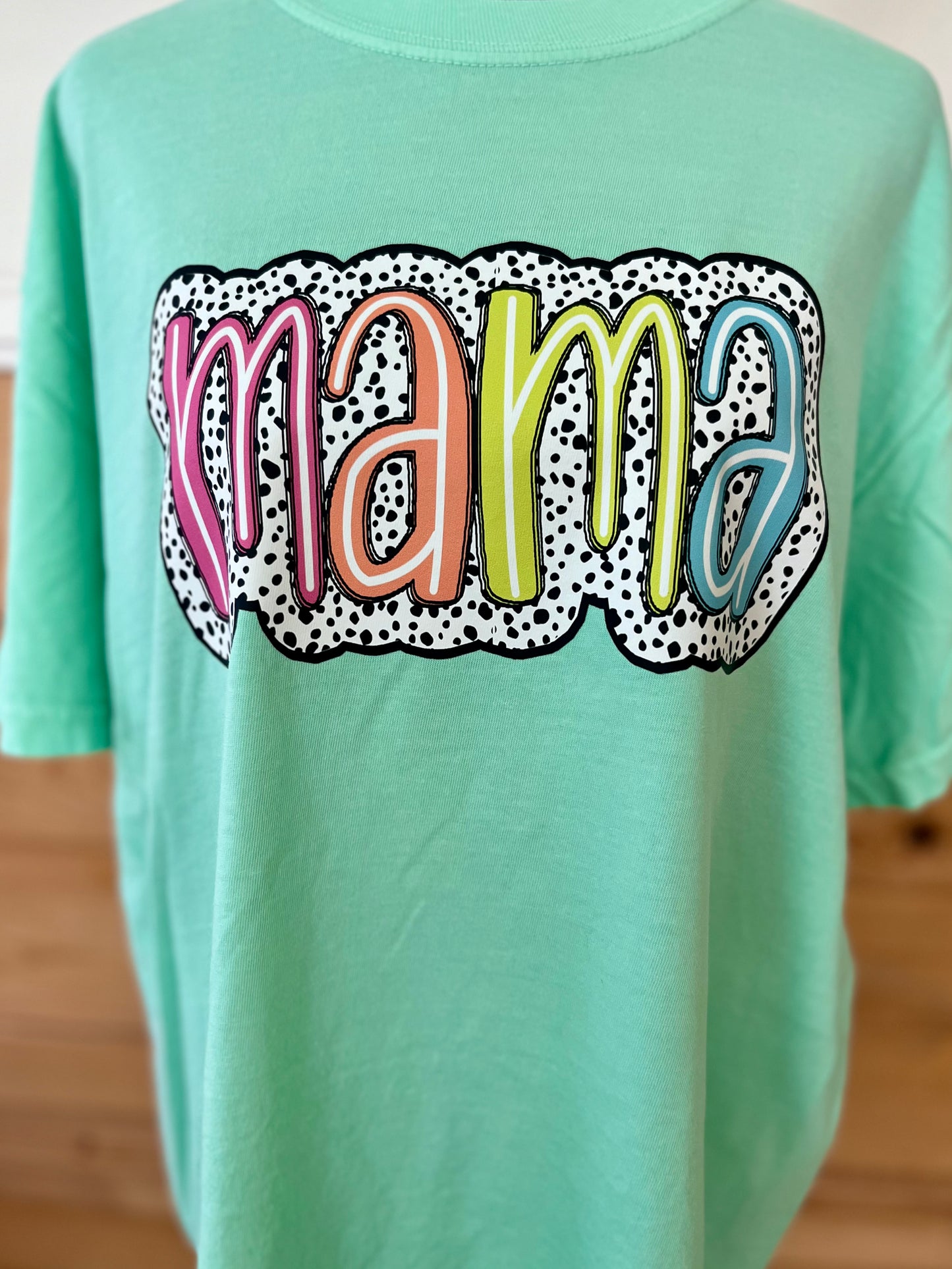 Neon Dalmatian Mama