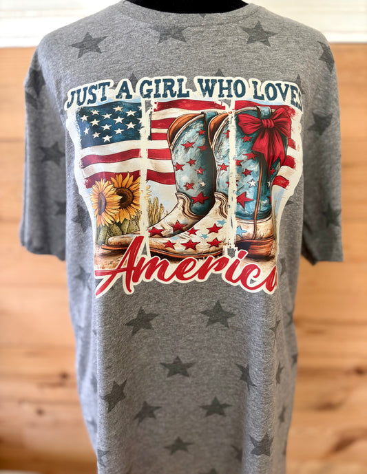 Just a girl who loves America