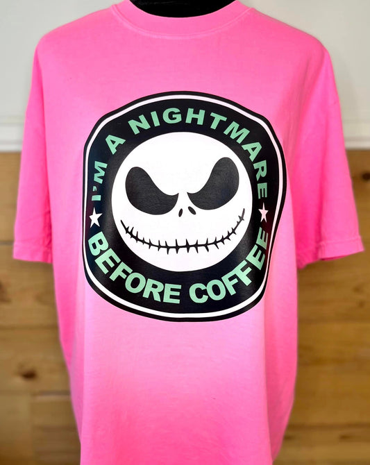 I’m a nightmare before Coffee