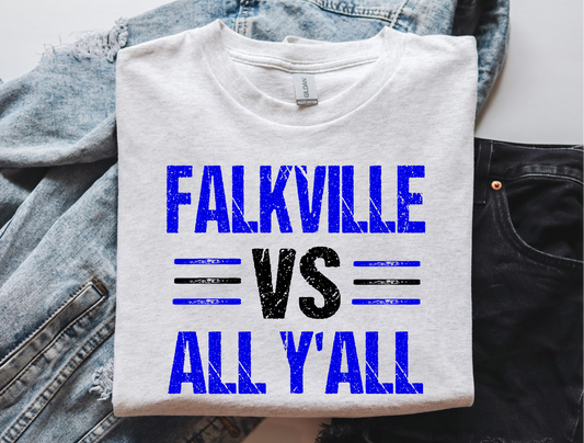 Falkville VS all Y'all tee