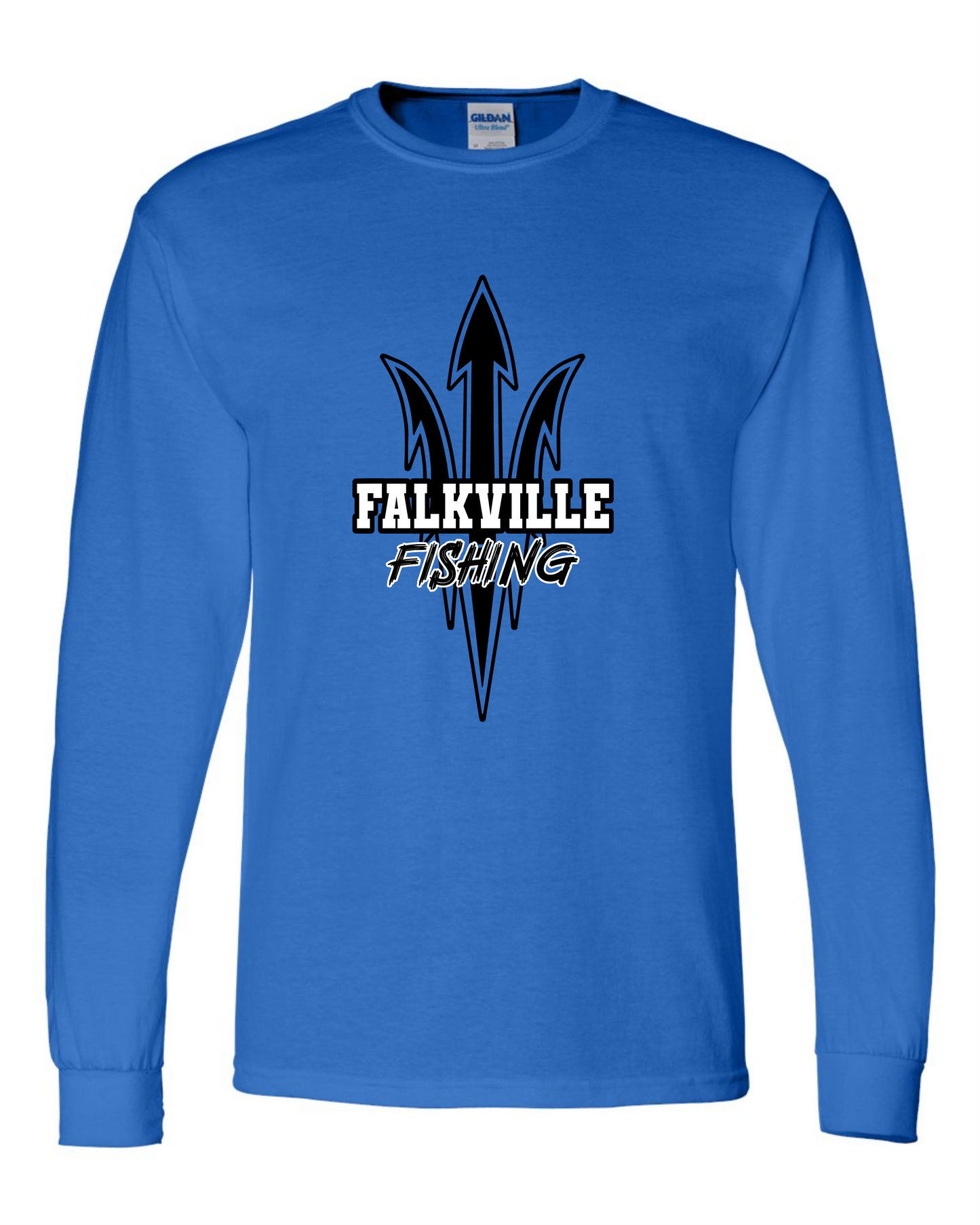 Falkville Fishing long sleeve tee