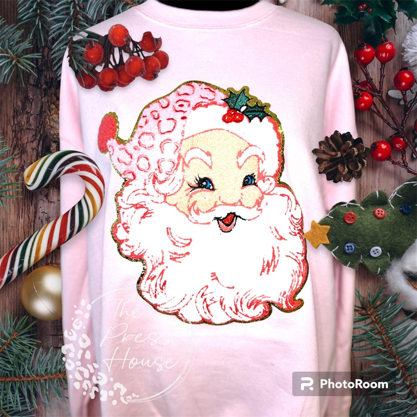 Pink Santa we