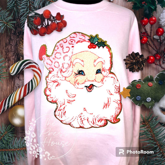 Pink Santa we