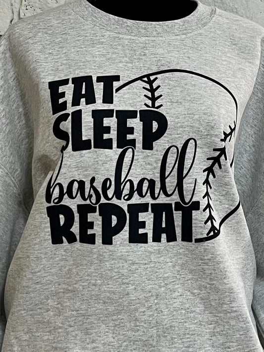 Eat sleep Baseball repeat