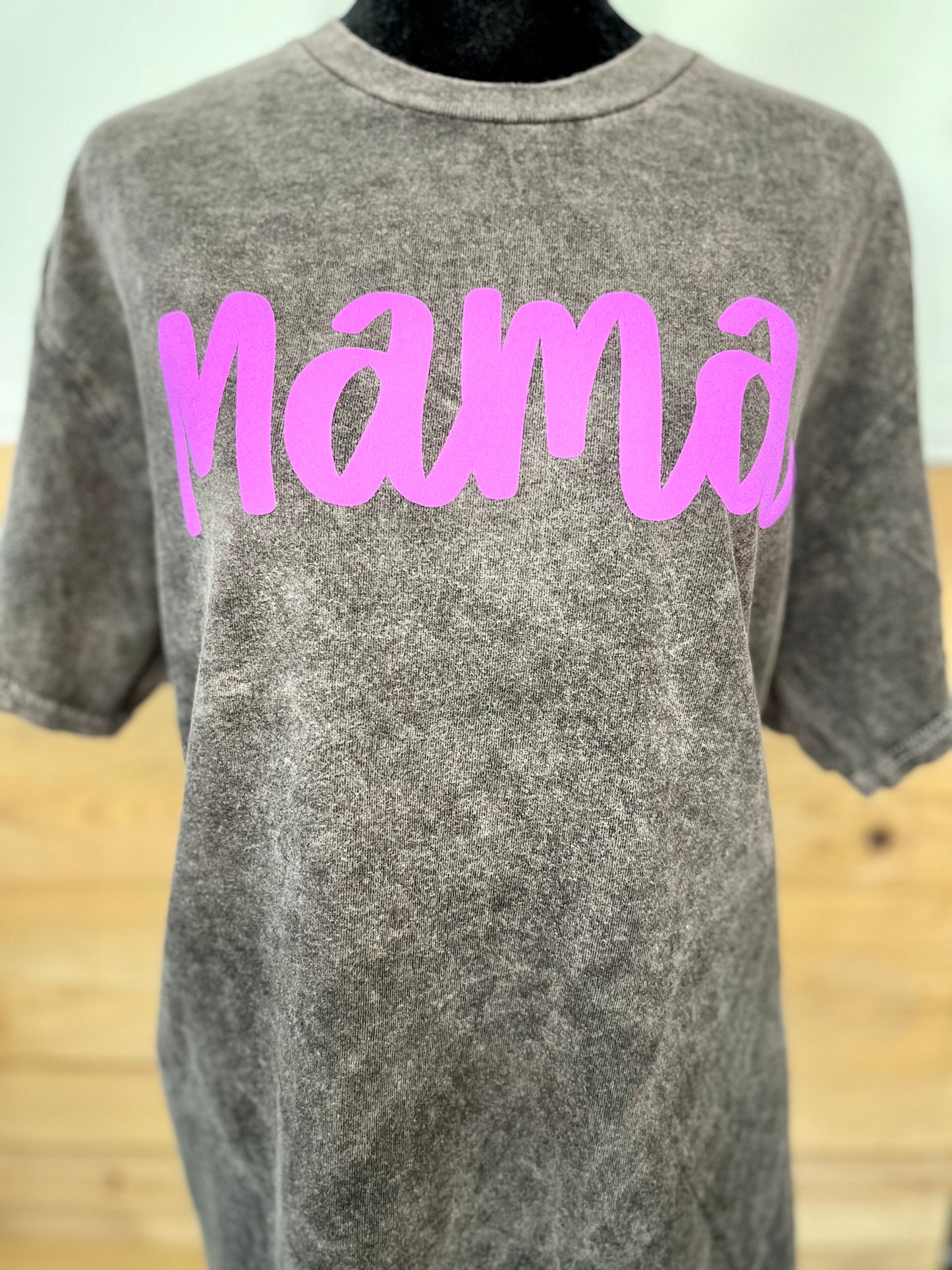 Acid washed Mama puff