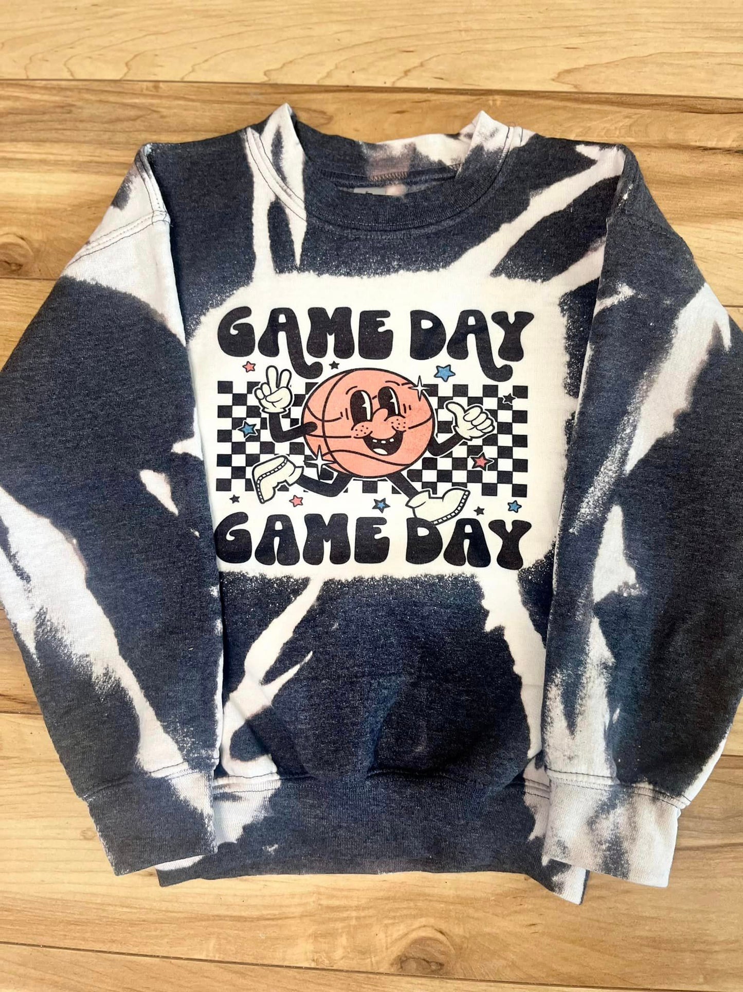 Retro Basketball Game Day